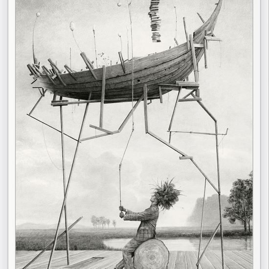Ethan Murrow: Draught Test, 2023, Graphite on paper, 60 x 42 inches (framed dimensions: 64.5 x 47 x 2 inches)