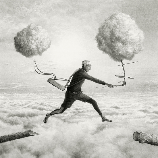 Ethan Murrow: The Vow, 2021, Graphite on paper, 36 x 36 inches