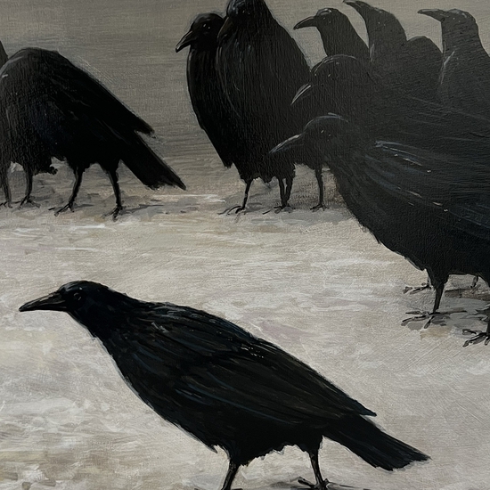 Detail of 'The Parliament of Fowls'
