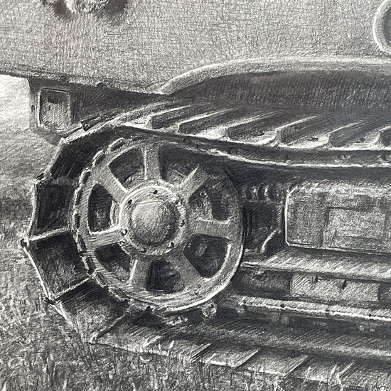 Detail of 'Triumverate'
