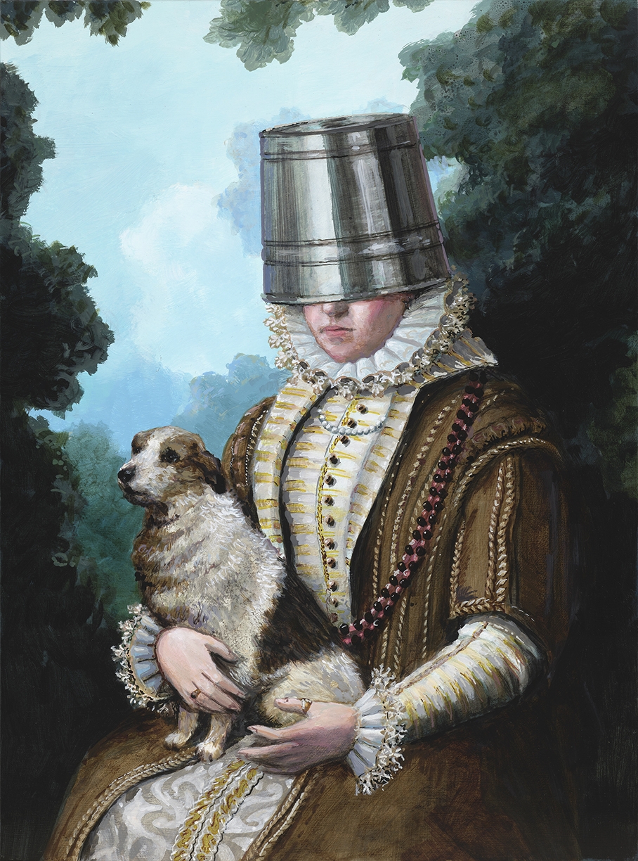 Ethan Murrow, Vanitas of the Forest, 2025, Acrylic on panel, 16 x 12 x 2 inches