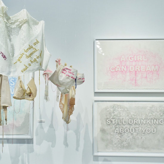 Amanda Manitach drawings at PULSE Miami