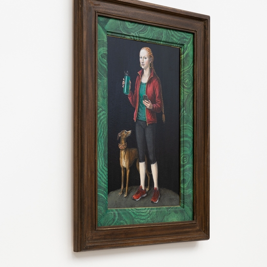 Side view of 'Cranach Woman'