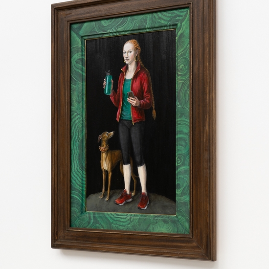 Side view of 'Cranach Woman'