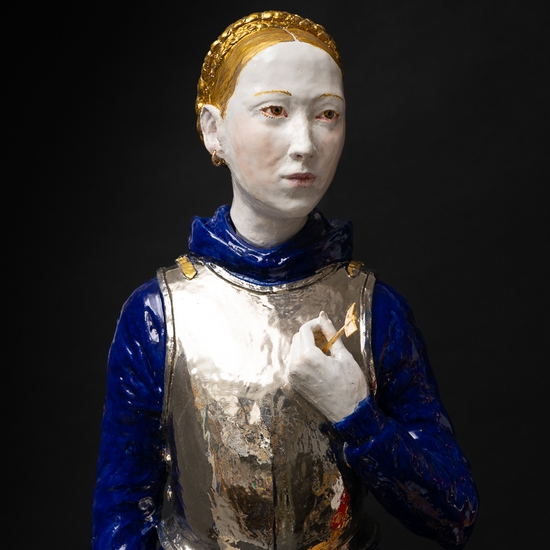 Detail of 'Hart (Blue)'