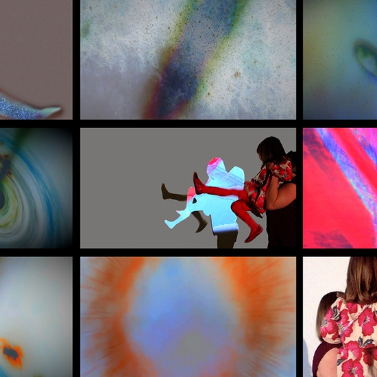 Maja Petric: Shadow Inverted, 2013, Interactive video art installation at Microsoft Gallery, 96 x 144 x 144 inches