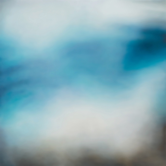 Tracy Rocca: Black Pool Geyser, 2019, Oil on polyester over panel, 48 x 48 inches