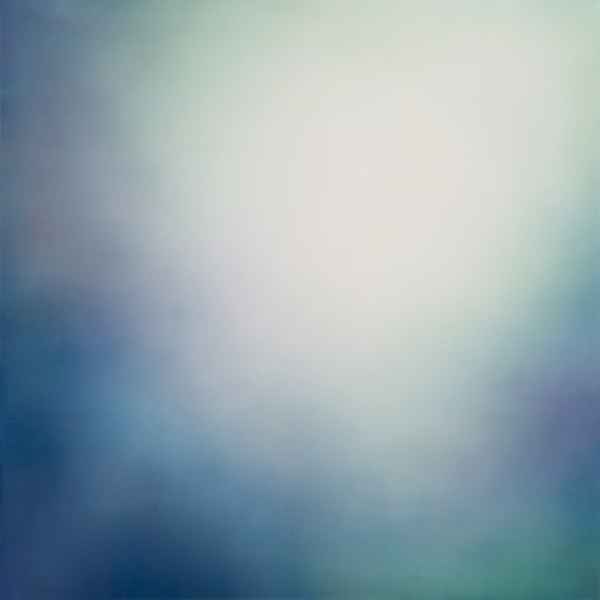 Tracy Rocca: Glacier Detail I, 2019, oil on polyester over panel, 24 x 24 inches