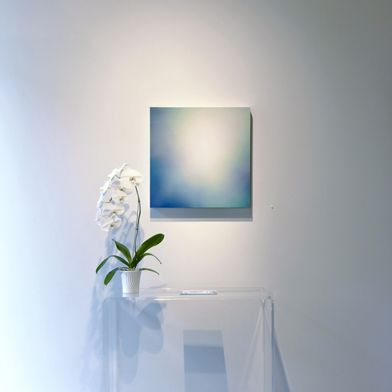 Installation view of Glacier Detail I at 'The Rockies' 2019 Solo Exhibition