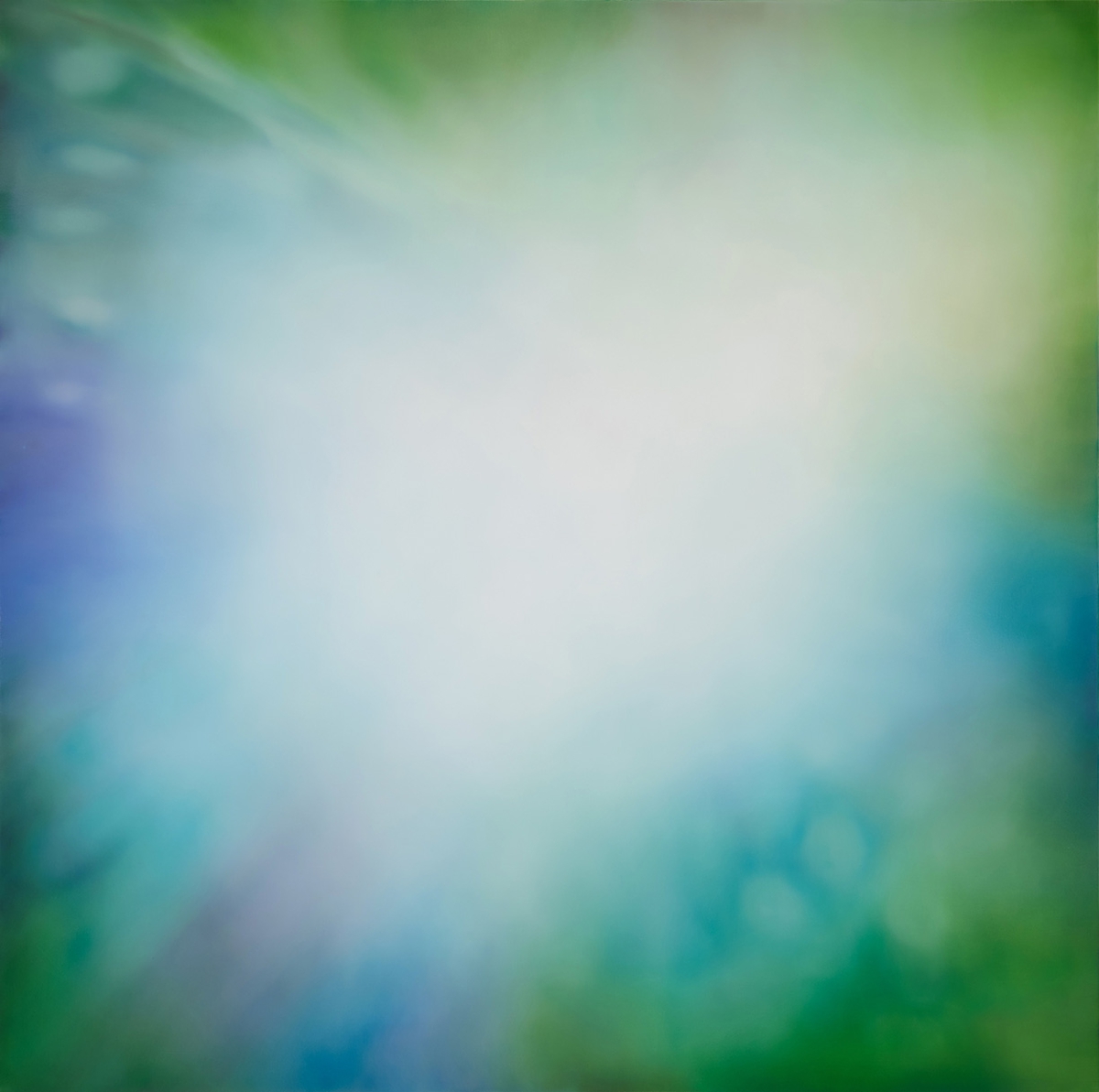 Tracy Rocca: Lucent 3, 2022, Oil on polyester over panel, 42 x 42 inches
