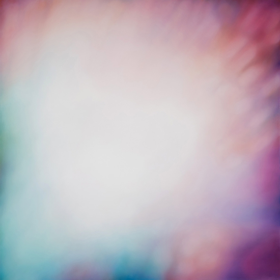 Tracy Rocca: Lucent 2, 2022, Oil on polyester over panel, 36 x 36 inches
