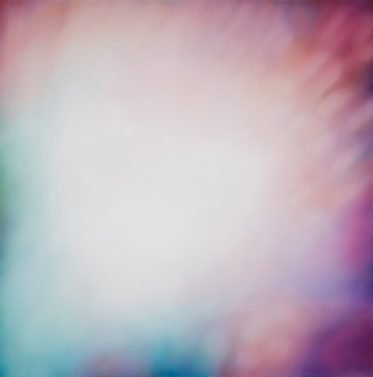 Tracy Rocca: Lucent 2, 2022, Oil on polyester over panel, 36 x 36 inches