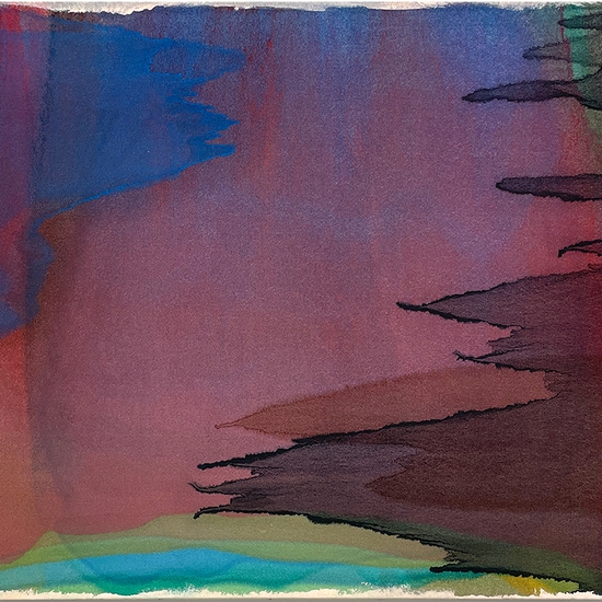 Marcel Rozek, As a Friend, 2025, Oil and latex on canvas, 24 x 36 x 1.5 inches