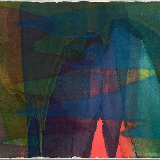 Marcel Rozek, Aspects, 2025, Oil and latex on canvas, 24 x 36 x 1.5 inches
