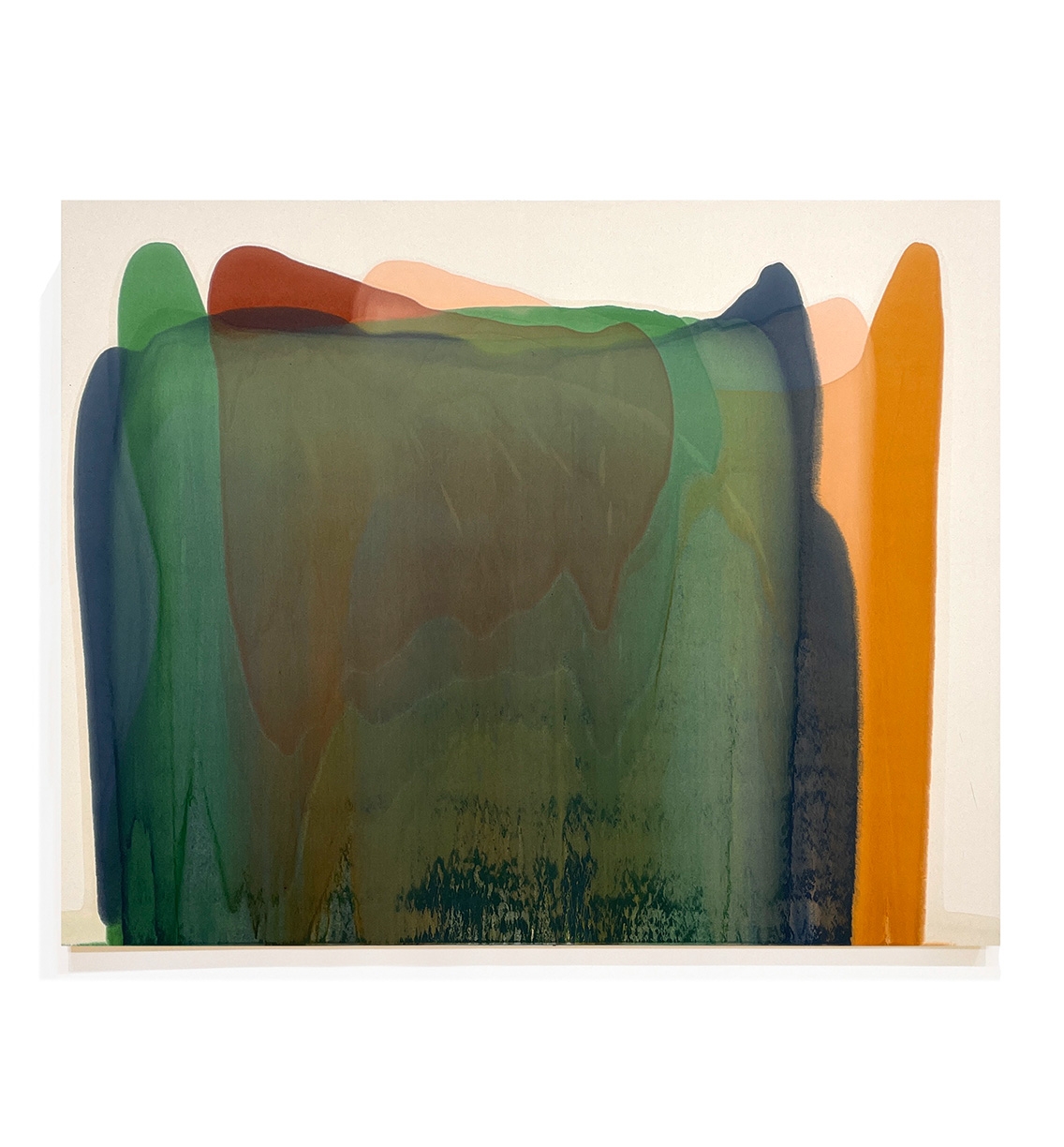 Marcel Rozek, Module #13, 2025, Oil on canvas, 60 x 72 x 1 inches