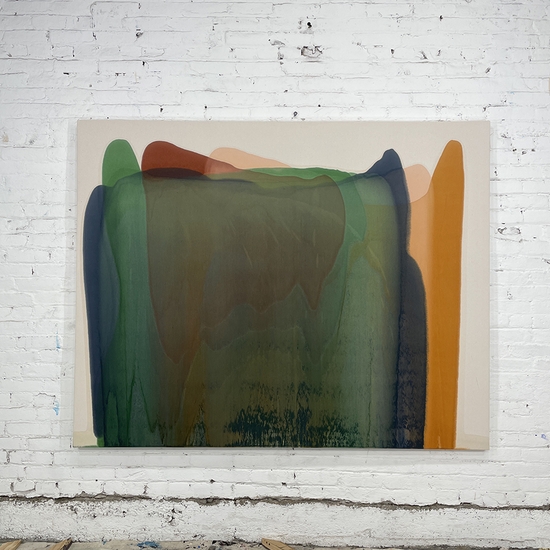 Installation of 'Module #13' in the studio