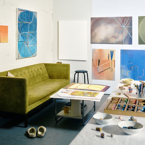 Inside Joe Rudko's studio, 2026, Photo by Ben Lindbloom