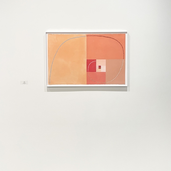 Gallery installation of 'Upward Spiral'