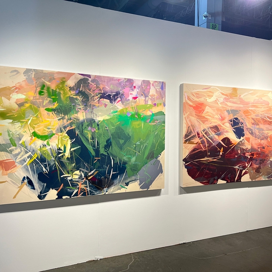 Installation at Seattle Art Fair 2023