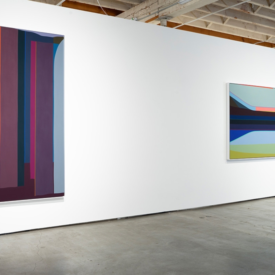 Installation in Brian Sanchez's Solo 2024 Exhibition
