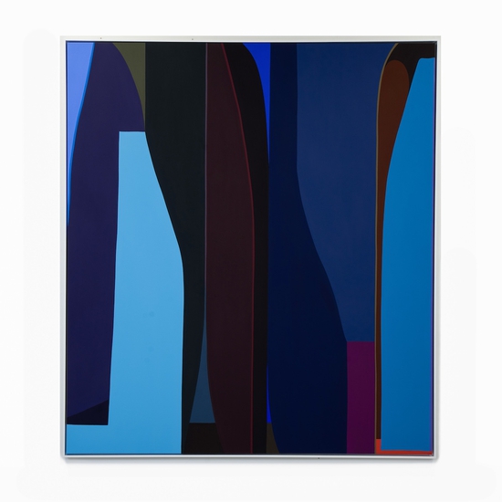 Brian Sanchez: Stonewall, 2023, Vinyl emulsion on canvas, 74 x 68 inches (framed: 75.5 x 69.5 x 2.25 inches)