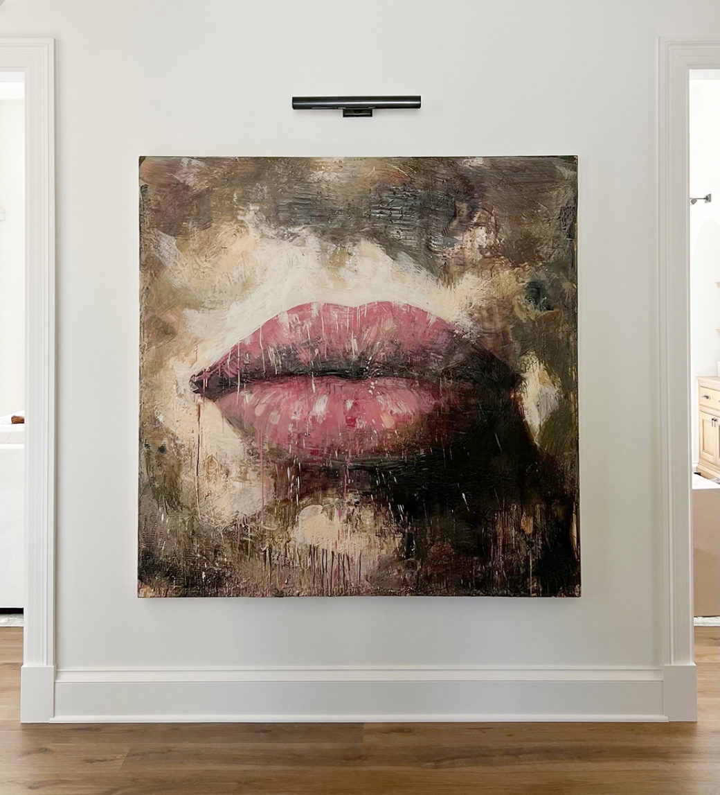Installation view of Arcana Mundi (19021) at private residence