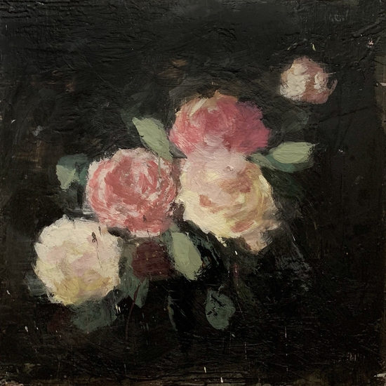 Tony Scherman: Cicero’s Garden (18039), 2018, Encaustic on canvas, 30 x 30 inches