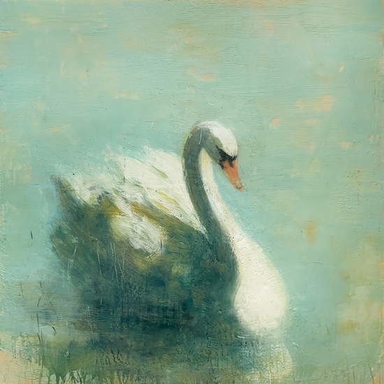 Tony Scherman: The Coming Good (22018), 2022, Encaustic on canvas, 45 x 45 inches