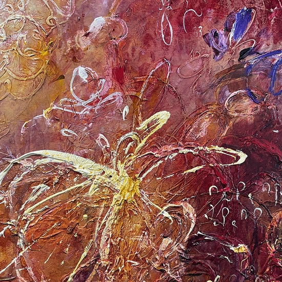 Detail of 'Benediction of Orbits'