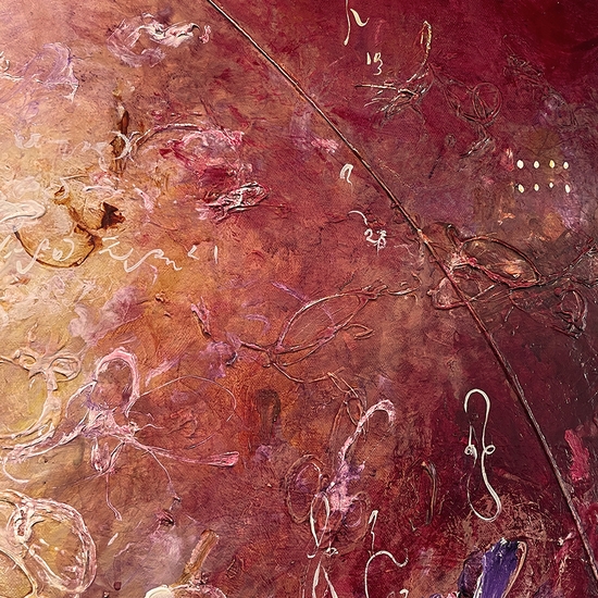 Detail of 'Benediction of Orbits'