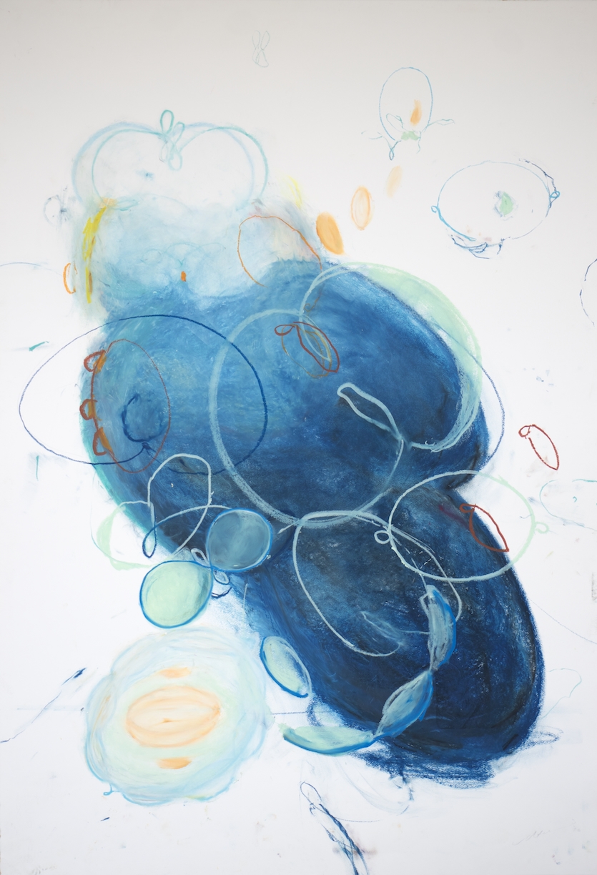 Michael Schultheis, Coherence I, 2026, Pastel on paper, 44 x 30 inches
