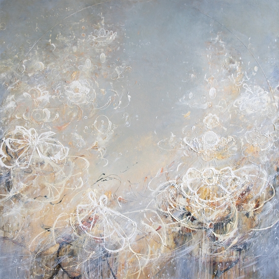 Michael Schultheis, Coherence in Copernicus, 2026, Acrylic on canvas, 48 x 48 x 2 inches