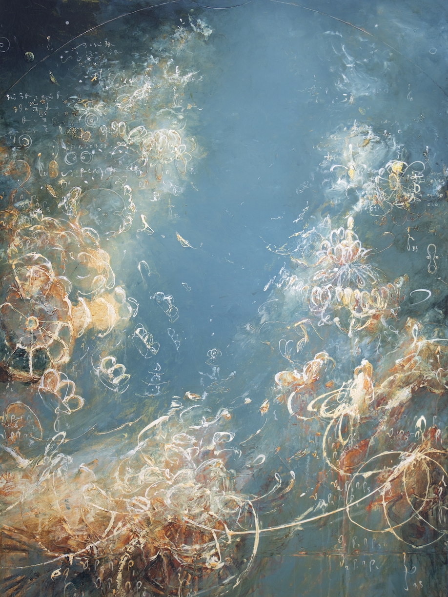 Michael Schultheis, Coherence in Symmetry, 2026, Acrylic on canvas, 48 x 36 x 2 inches