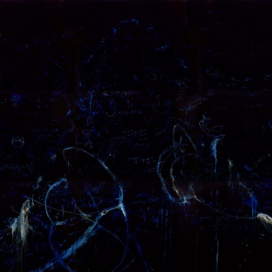 Michael Schultheis: Conics of Apollonius, 2018, Acrylic on panel, 108 x 144 inches