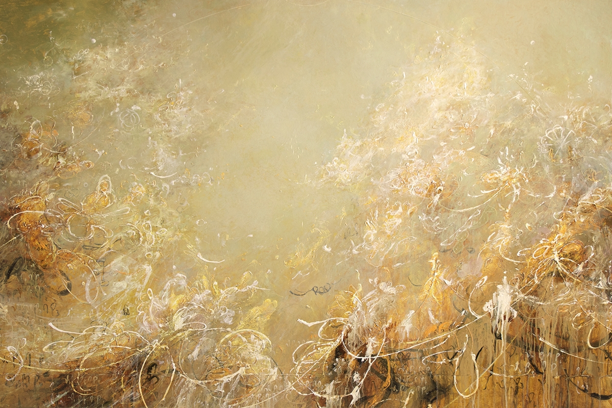 Michael Schultheis, Consonance, 2026, Acrylic on canvas, 48 x 72 x 2 inches