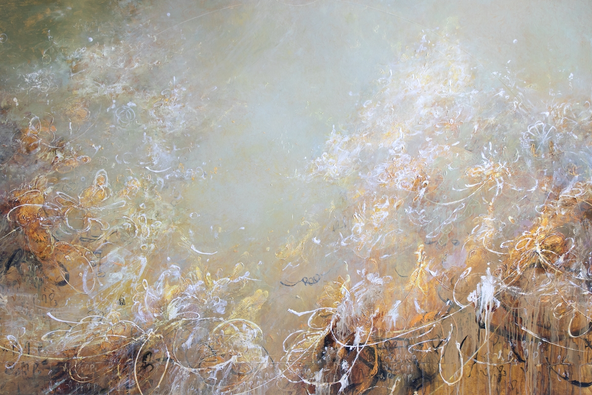 Michael Schultheis, Consonance, 2026, Acrylic on canvas, 48 x 72 x 2 inches
