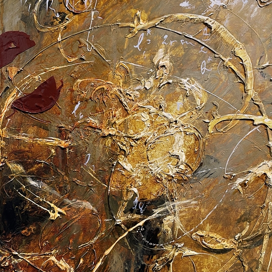 Detail of 'Contentment in Symmetry'