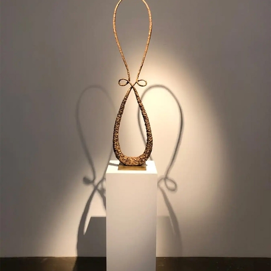 Michael Schultheis, Cycloids of Ceva Inspiring, 48 x 9 x 3 inches, Edition of 5