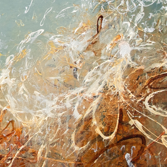 Detail of 'Fibonacci Curves of Joy'