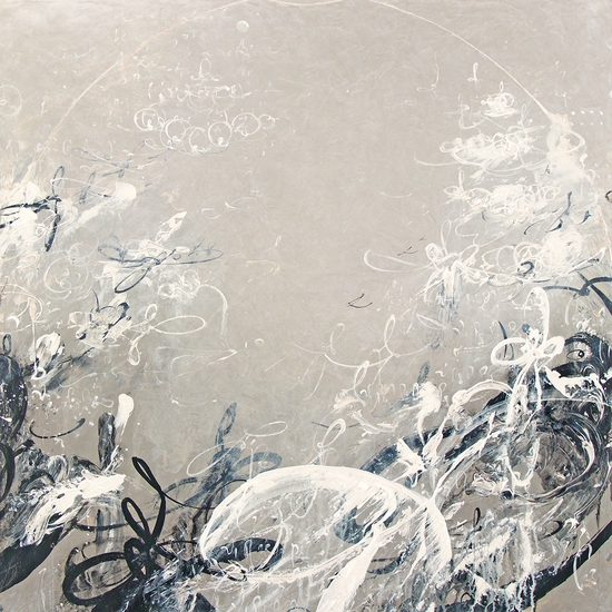 Michael Schultheis: Galileo Segments, 2022, Acrylic on canvas, 24 x 24 x 2 inches