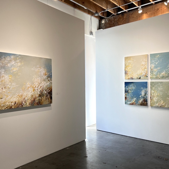 Installation view from Michael Schultheis' exhibition "The Flowers in Fibonacci"