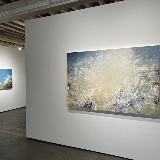 Installation view from Michael Schultheis' exhibition "The Flowers in Fibonacci"
