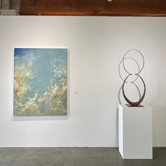 Installation view from Michael Schultheis' exhibition "The Flowers in Fibonacci"