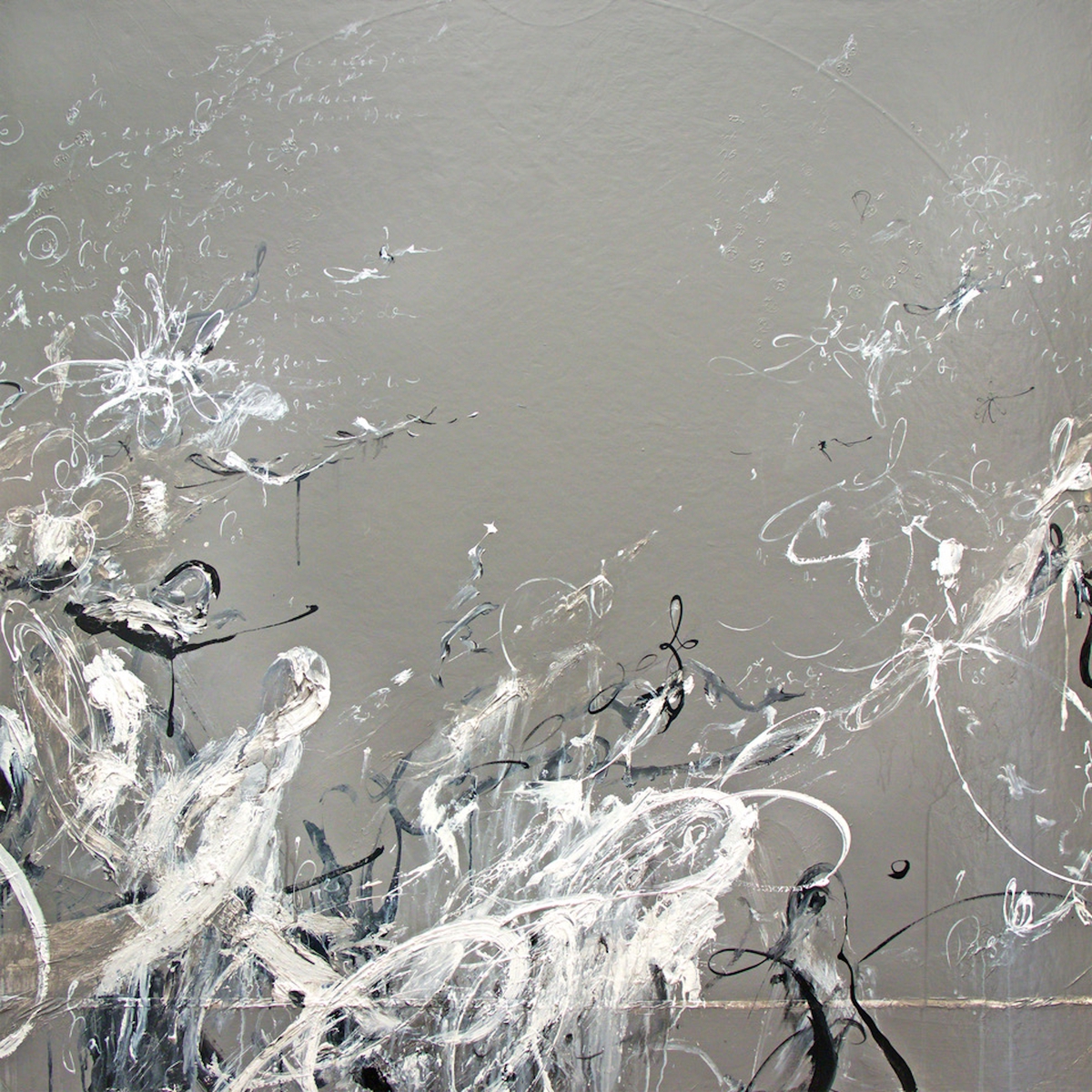 Micheal Schultheis: Levity in Ceva Chords, 2024, Acrylic on Canvas, 48 x 48 x 2 inches
