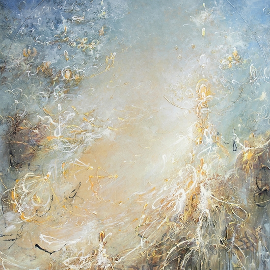 Michael Schultheis, Parallel Enlightenment, 2026, Acrylic on canvas, 60 x 48 x 2 inches