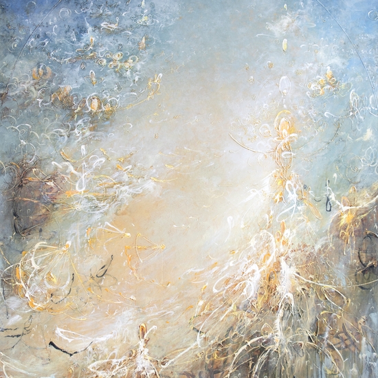Michael Schultheis, Parallel Enlightenment, 2026, Acrylic on canvas, 60 x 48 x 2 inches
