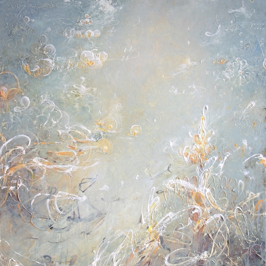 Michael Schultheis, Parallel Understanding, 2026, Acrylic on canvas, 40 x 30 x 2 inches