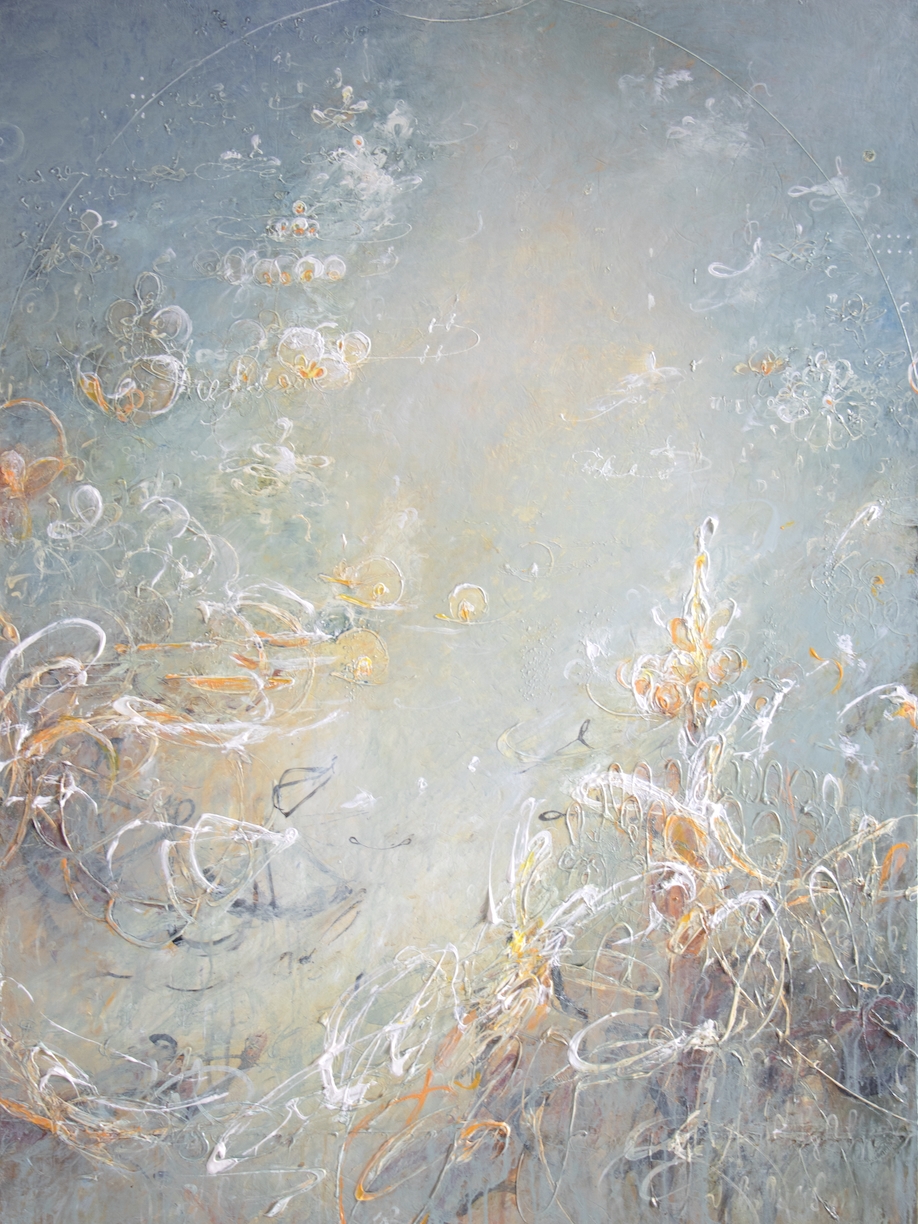 Michael Schultheis, Parallel Understanding, 2026, Acrylic on canvas, 40 x 30 x 2 inches