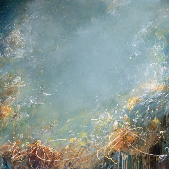 Michael Schultheis, Resonance, 2026, Acrylic on canvas, 48 x 72 x 2 inches