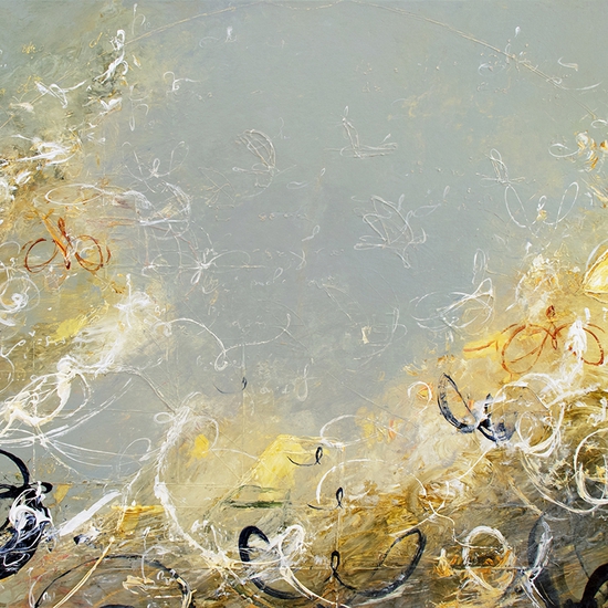 Michael Schultheis: The Quickening of Ceva, Day, 2021, Acrylic on canvas, 24 x 36 x 2 inches